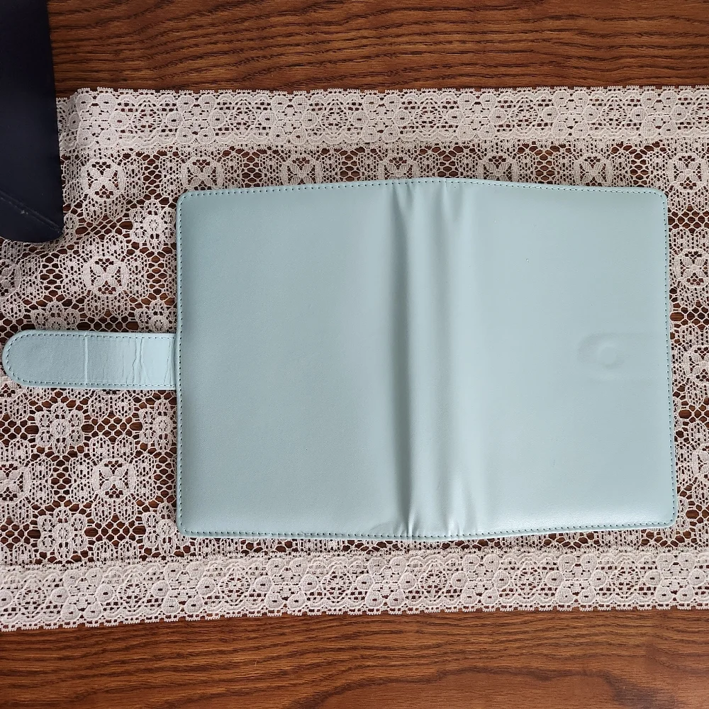 Light Blue Personal Size Ring Bound Planner